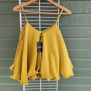 Flows spaghetti strap crop top